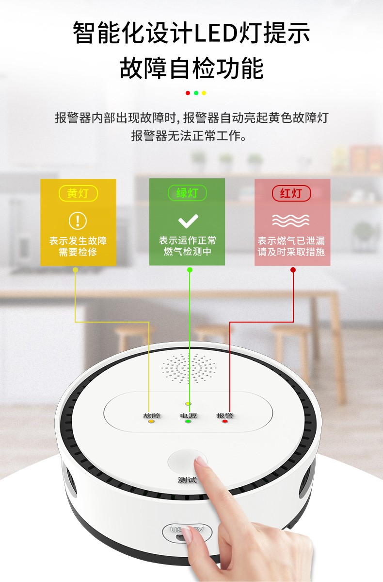 有线燃气报警器