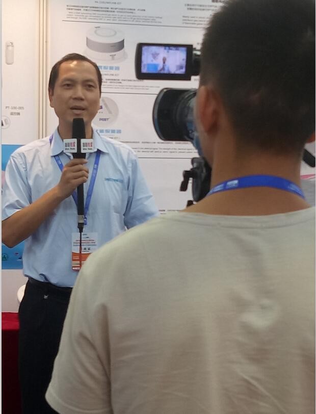 深圳国际物联展媒体单位对J9直营集团集团进行专访