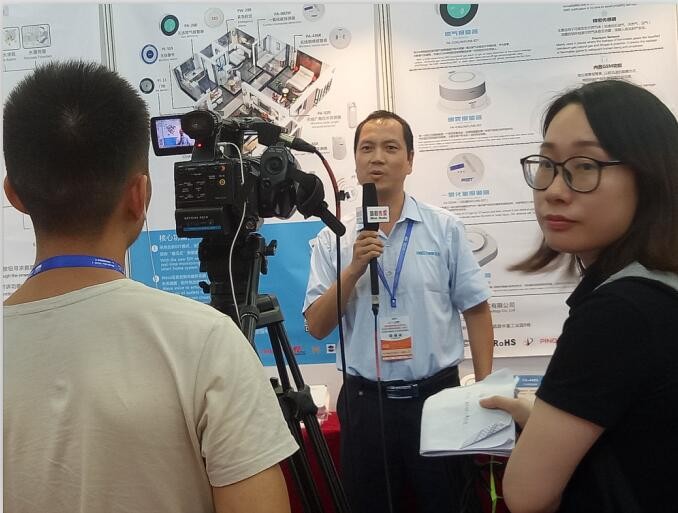 深圳国际物联展媒体单位对J9直营集团集团进行专访