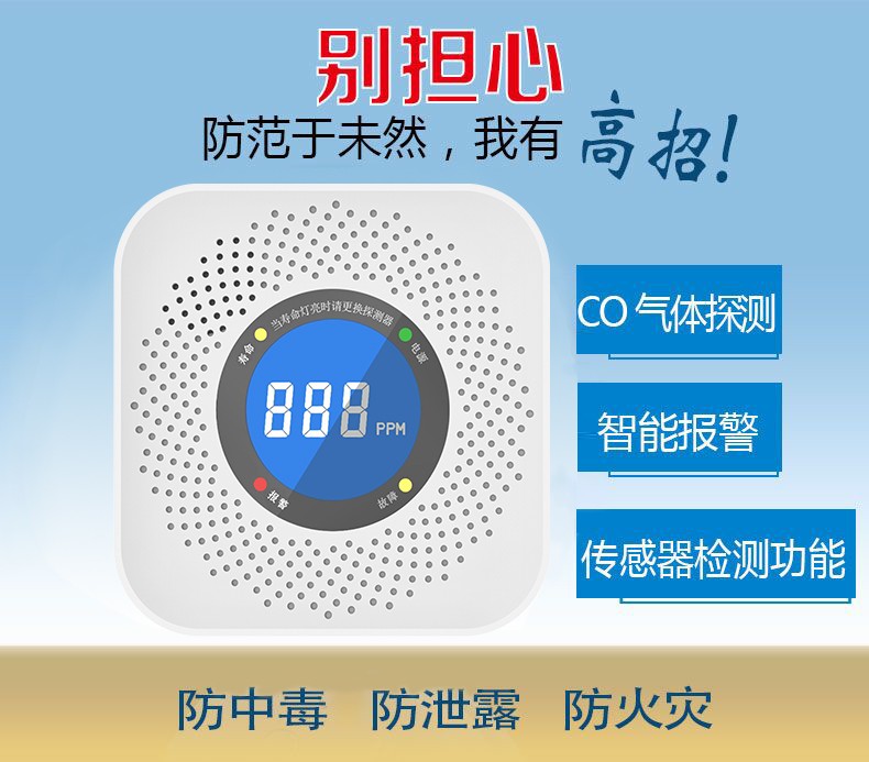 一氧化碳中毒现象，安装一氧化碳报警器可以预防吗(图1)